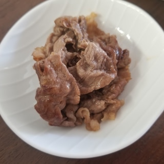 牛細切れ肉でお手軽焼肉